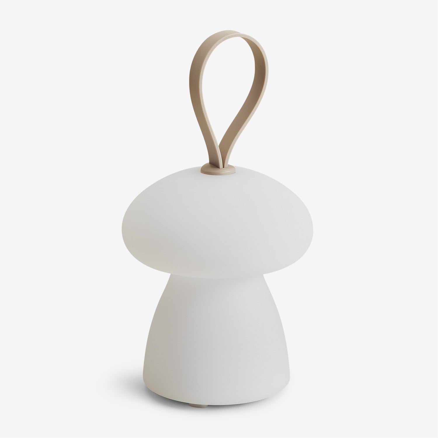 Sklum Kabellose Led-tischlampe Aus Polyethylen Atilia Eierschale