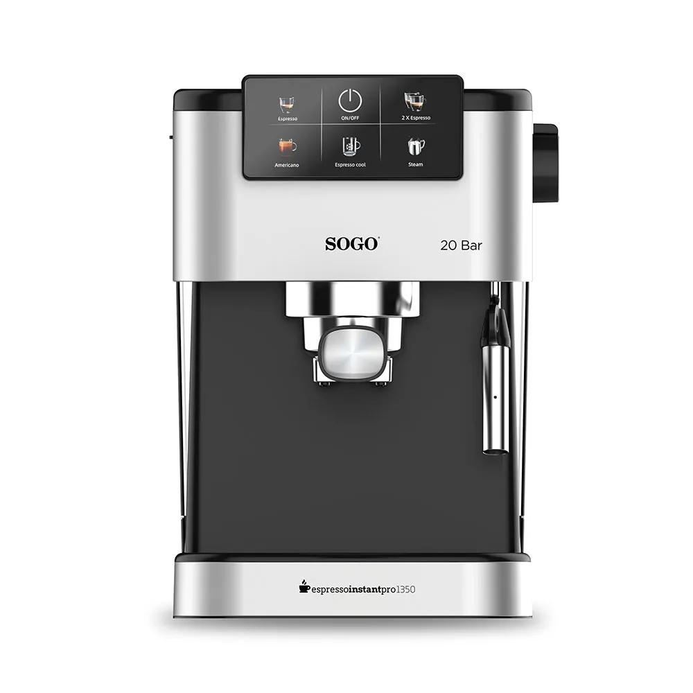 Kaffeemaschine Sogo Espresso Instant Pro1350 Silber 1350 Watt