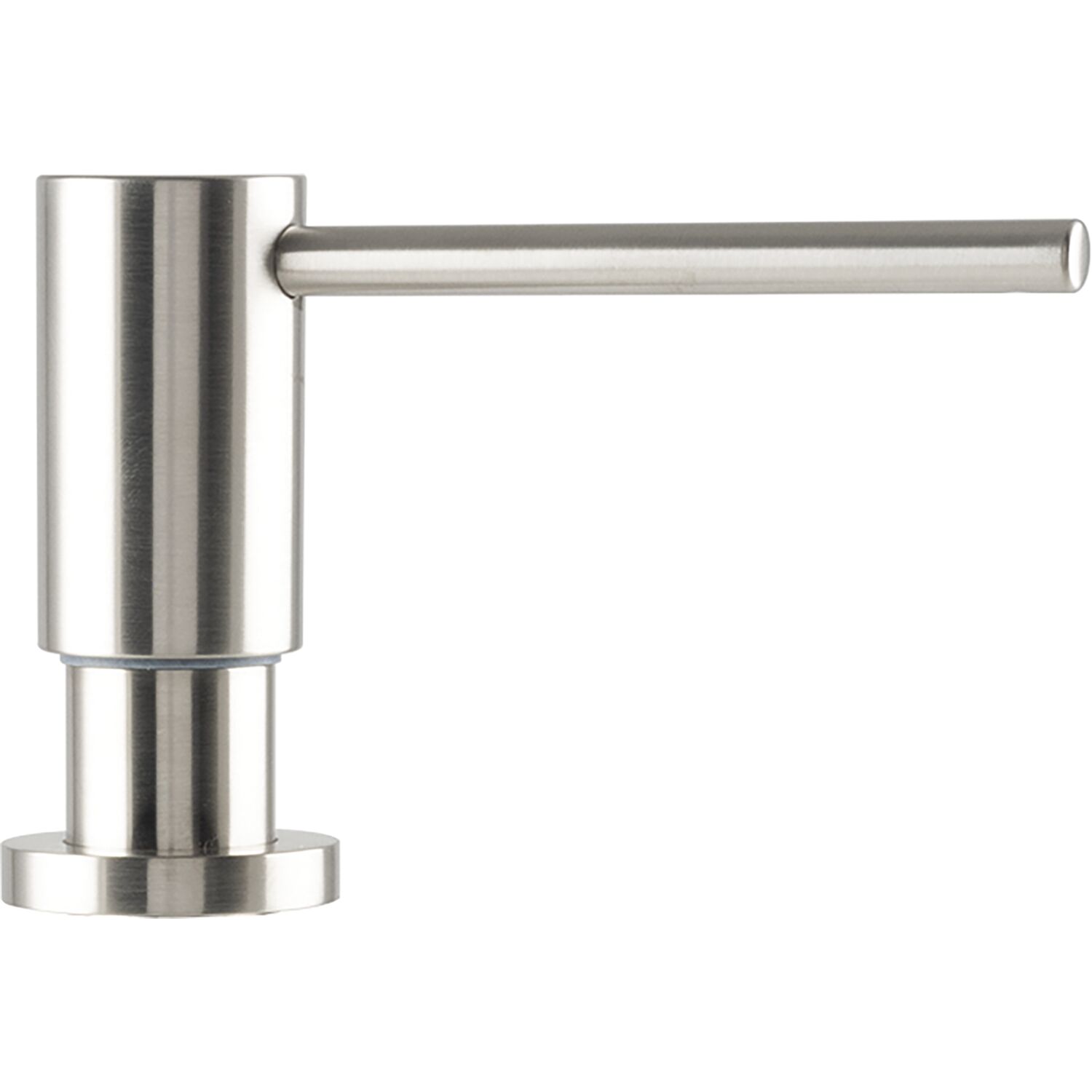 Blanco Einbau Spülmittelspender 500ml - Pumpspender Befüllung Von Oben, Bohrlochdurchmesser Ø 35mm, Metall Edelstahl-effekt