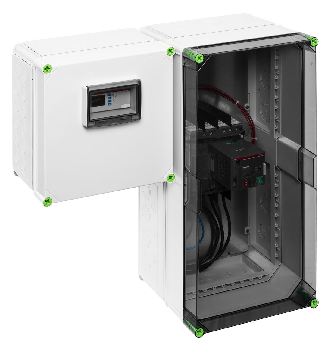 Spelsberg Netz- Und Anlagenschutz, Transparent, Schutzart Ip65, Schlagfestigkeit Ik08, Schutzklasse Ii, Bemessungsspannung 400v Ac, Halogenfrei, 03340701