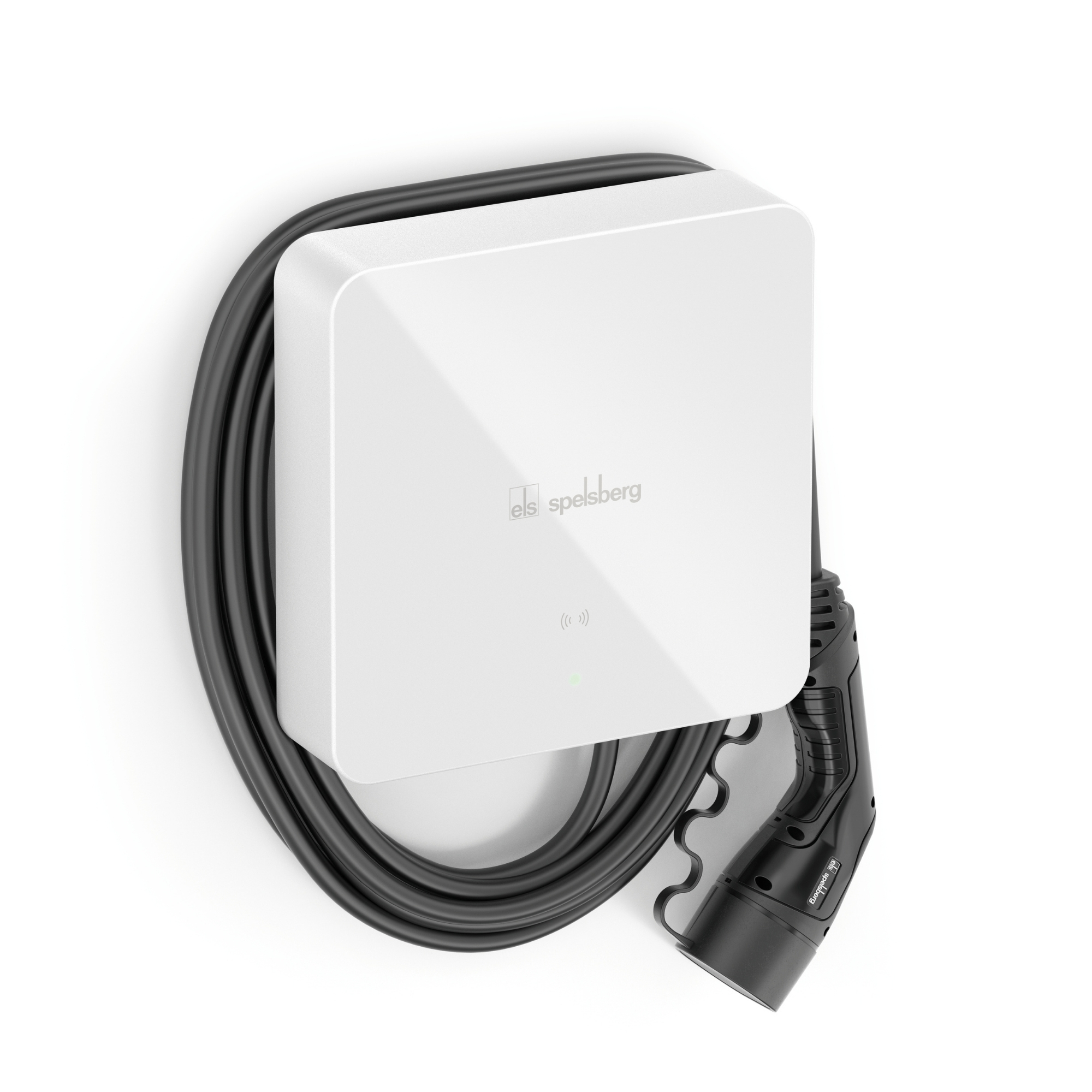Spelsberg Wallbox Pure 2.0, 11 Kw, 7m, Polar - Kompakte E-auto Ladestation Typ 2, Plug-and-play Ladepunkt Mit Rfid, Schaltkontakt, Sicher & Zuverlässig, Made In Germany