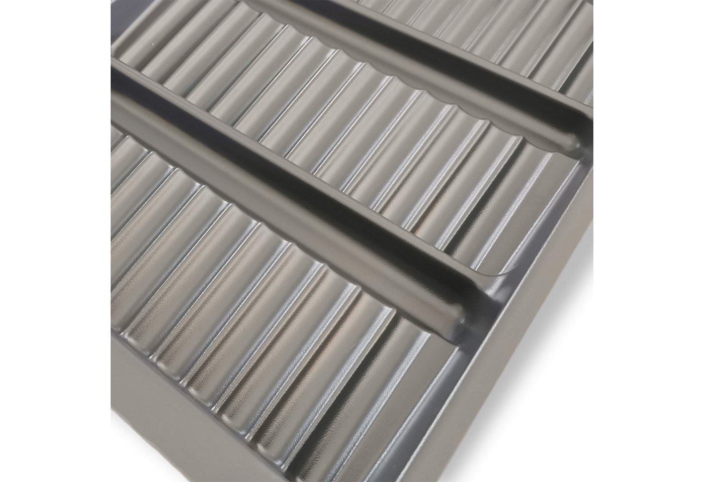 Kunststoff Schubladeneinsatz Für Gewürze - Für 60 X 50 Cm - Gewürzeinsatz Silbergrau Für Küchenschubladen Bild 3