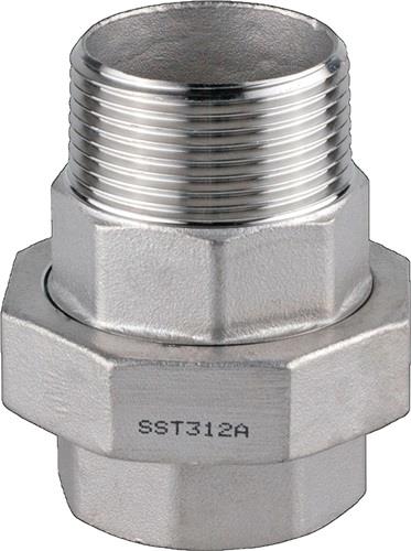 Springer - Verschraubung En 10226-1 Nps=3/4 ″ 312a, Konisch Dichtend L 57 Mm L1=14 Mm L2=17 Mm