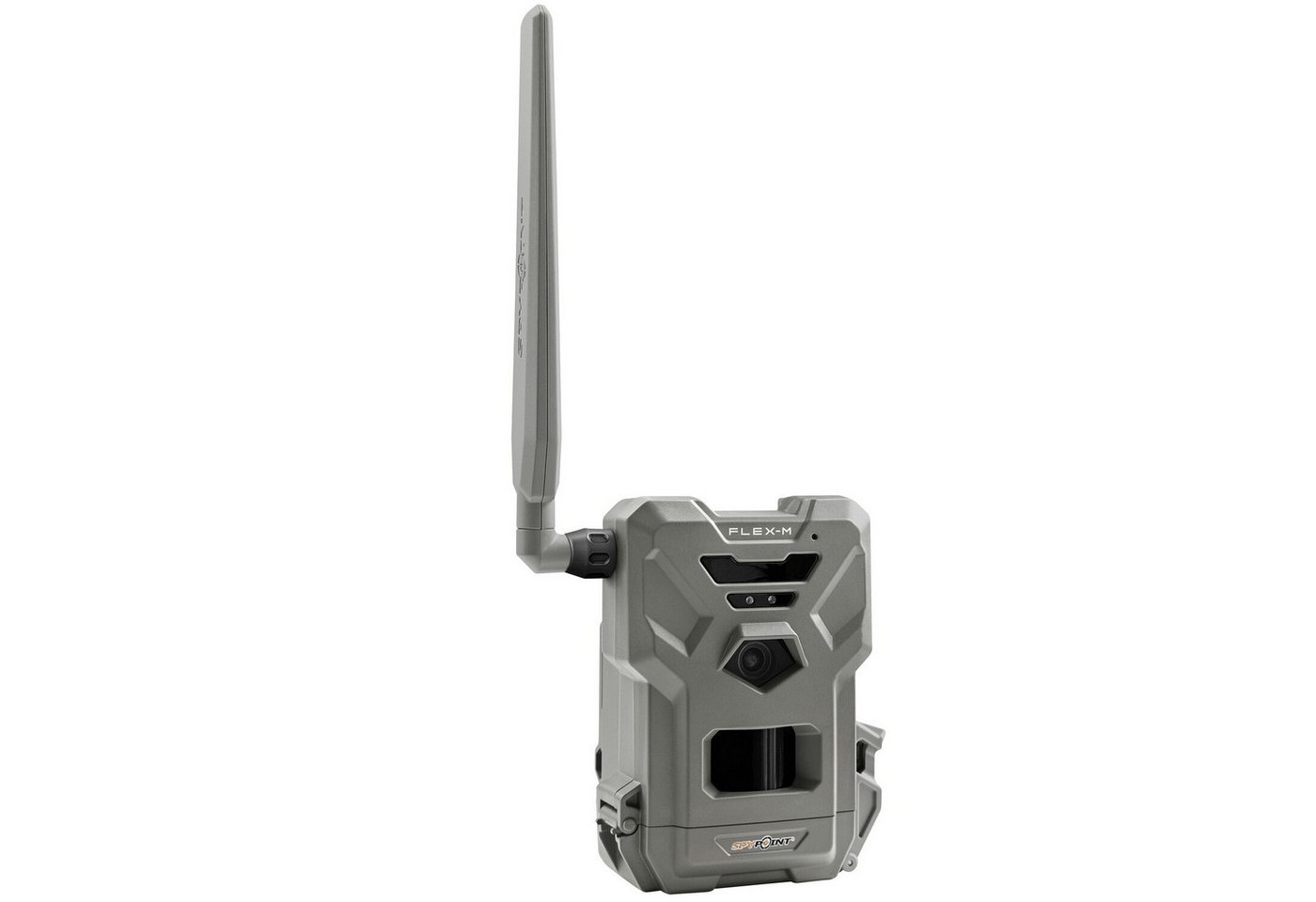 Spypoint Flex-m Wildkamera 28 Megapixel Tonaufzeichnung, 4g Bildübertragung, Gsm-modul Grau-grün (ma