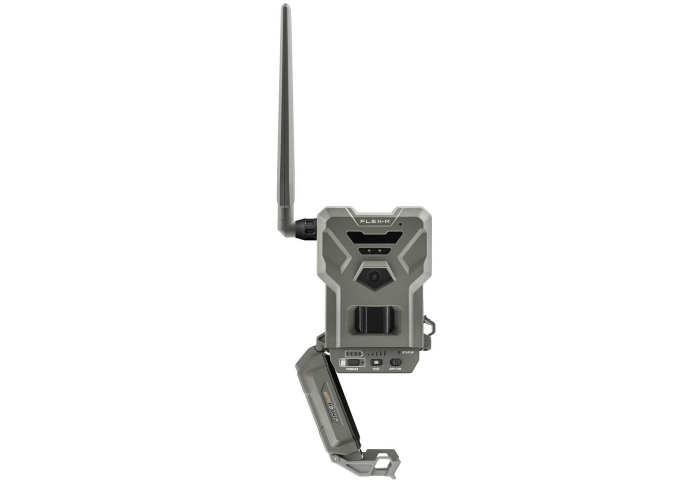 Spypoint Flex-m Wildkamera 28 Megapixel Tonaufzeichnung, 4g Bildübertragung, Gsm-modul Grau-grün (ma Bild 5