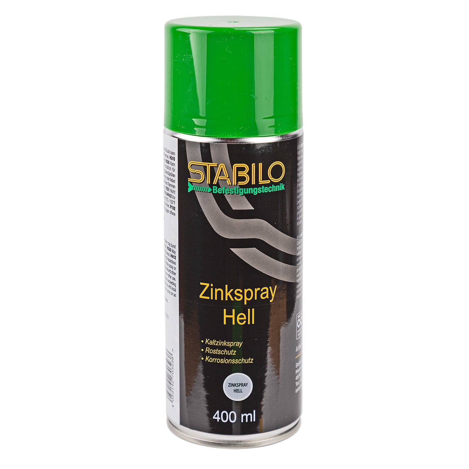 Stabilo Zinkspray Hell 400ml Korrosionsschutz Metall Spray Rostschutz Verzinkend