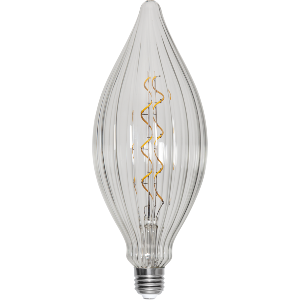Großes Led Leuchtmittel Decoled Line E27 2w Klar Dimmbar Warmweiß