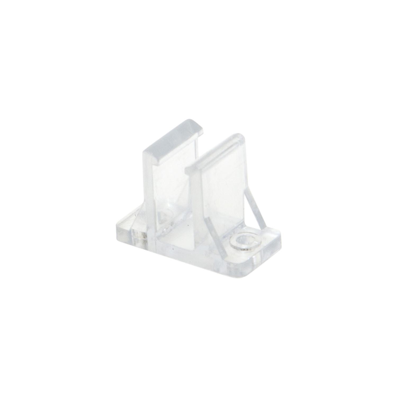 Befestigungsclip ,neoled Reel', Zubehör Für Lichtschläuche, Transparent, 10 Stück, Schmal