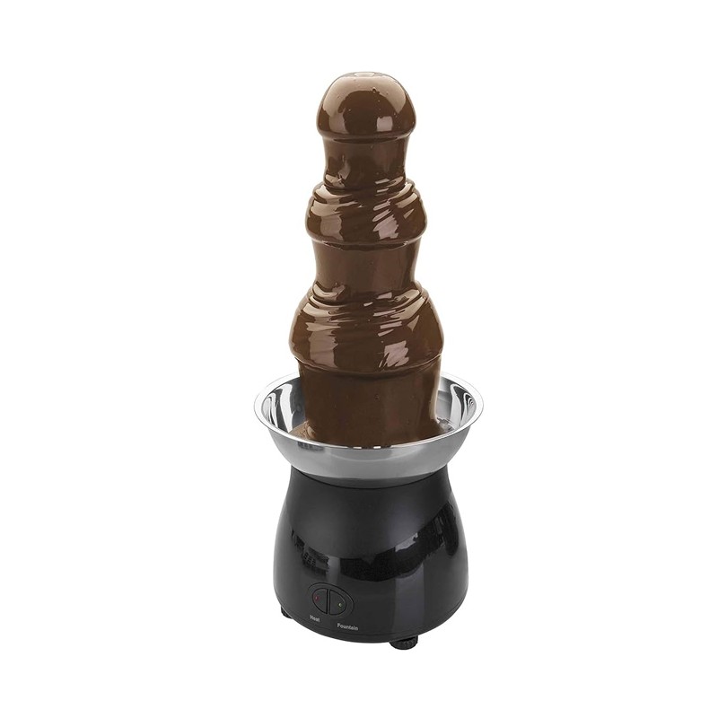 Copy Of Dreistöckiger Schokoladenbrunnen Aus Edelstahl (38 Cm) Mit Warmhaltefunktion Fondueturm
