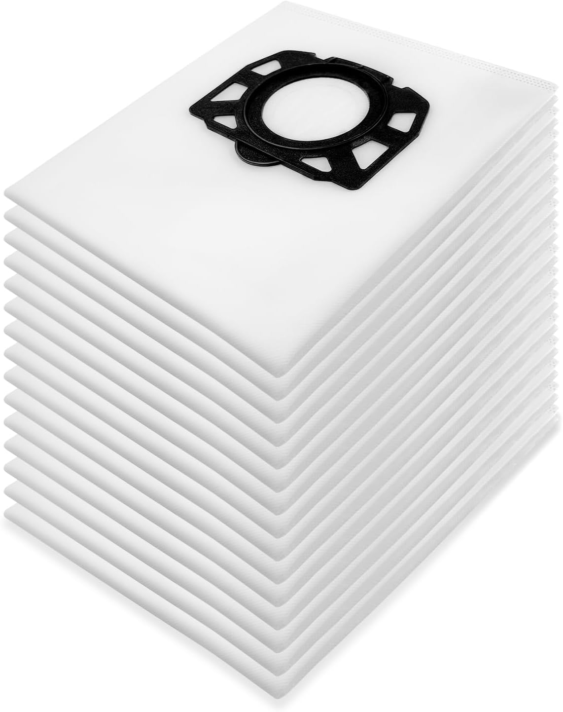 Set Aus 10 Staubsauger-filterbeuteln Für Kärcher Wd4, Wd5, Wd6, Mv4, Mv5, Mv6 – Vlies 487, Nass- & Trockensauger, Maße 42x49 Cm (10)