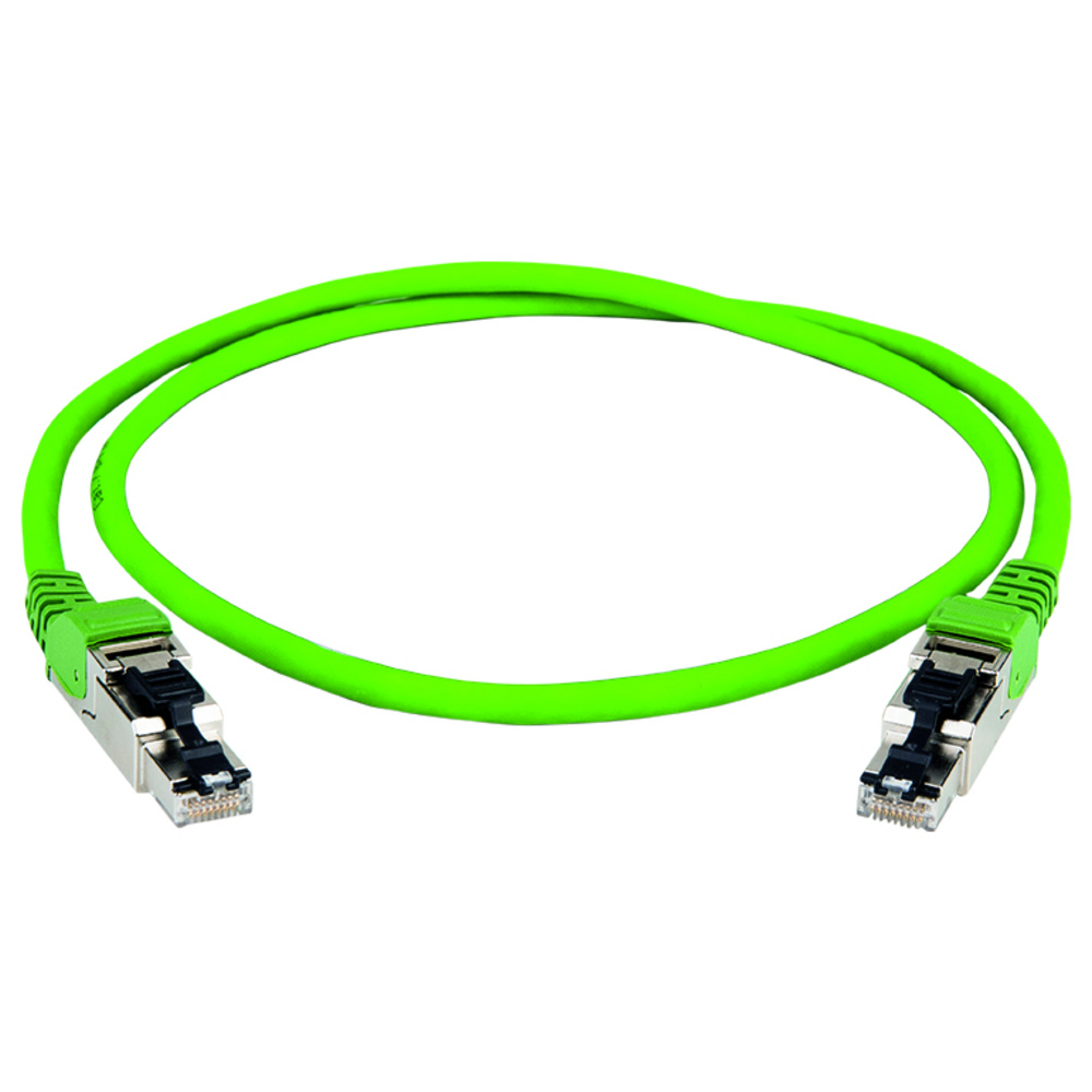 Telegärtner 100017329 Rj45 Patchkabel Cat 5 Grün Mit Knickschutztülle 1 St.