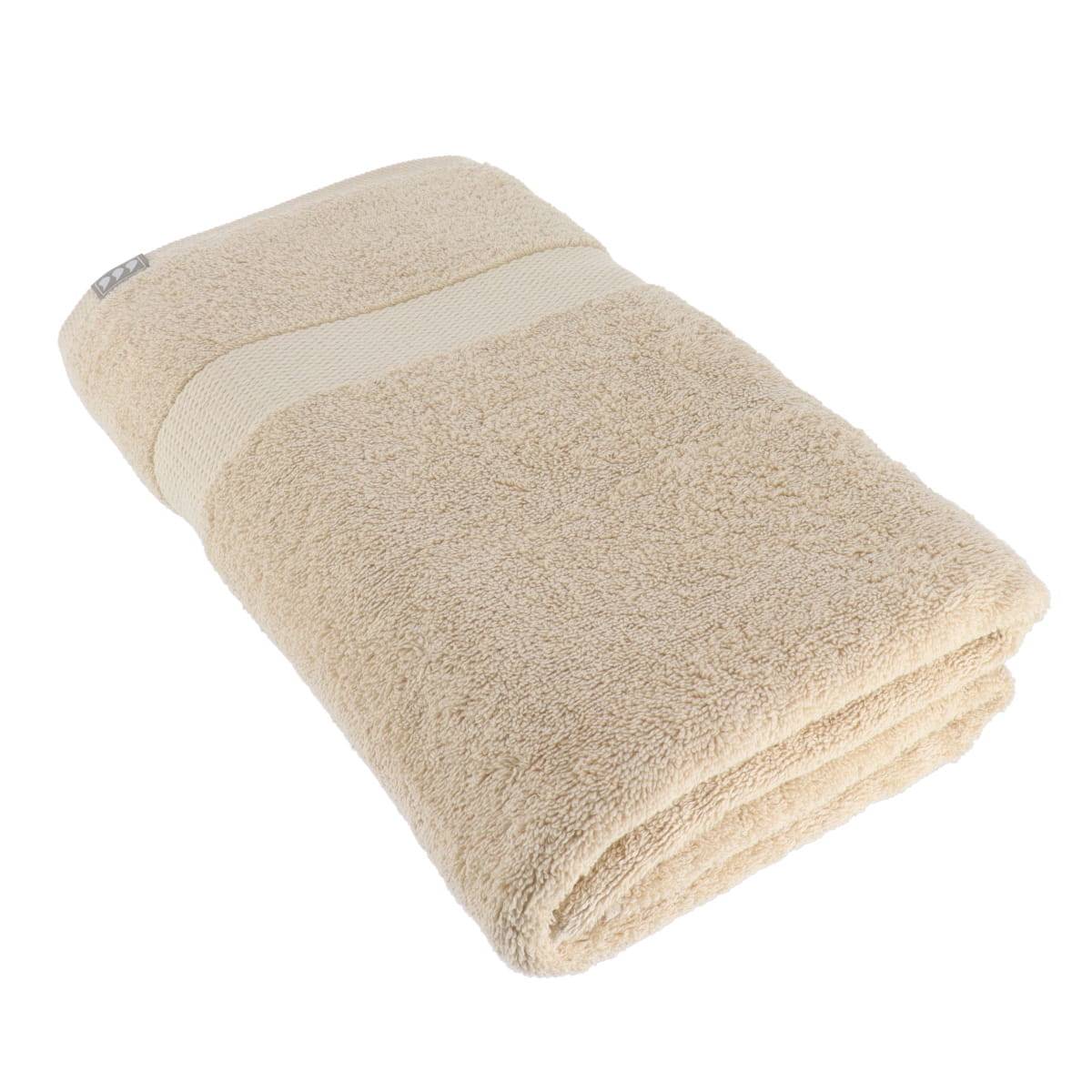 Badetuch 90x150 Cm 100% Baumwolle - Beige - Tendance