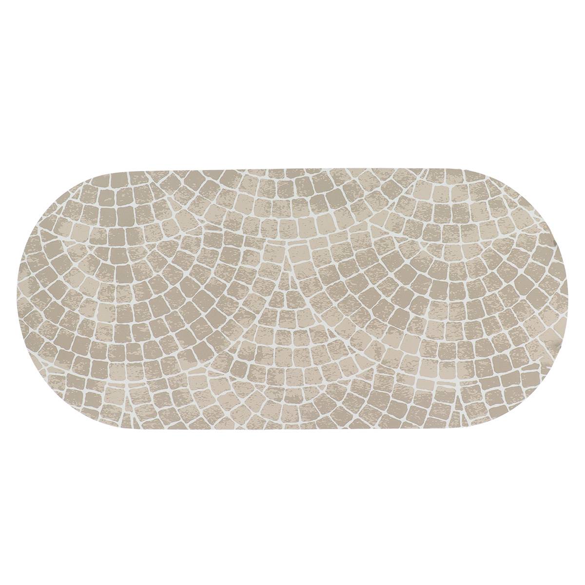 Ovale Weiche Absorbierende Matte 45x100 Cm - Sienna - Tendance