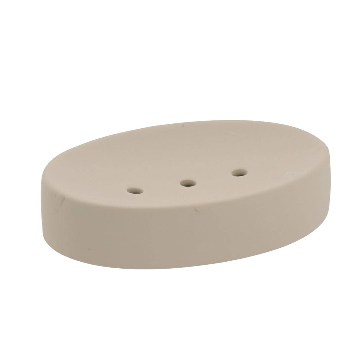 Seifenschale Aus Steinzeug Mit Rubbereffekt - Beige - Tendance