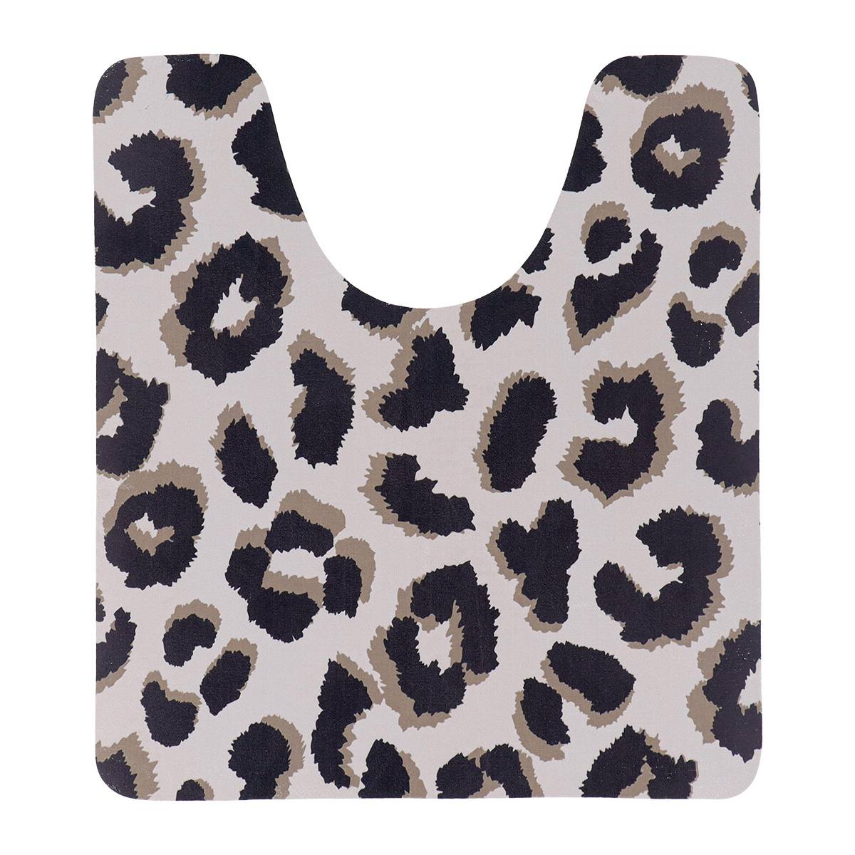 Weiche Absorbierende Wc-konturmatte 45x50 Cm - Serengeti - Tendance