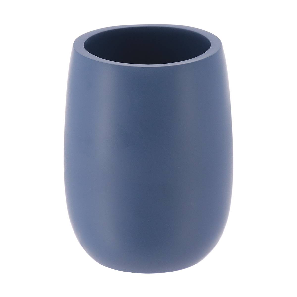 Becher Aus Polyresin, Einfarbig, 350 Ml - Jeansblau - Tendance