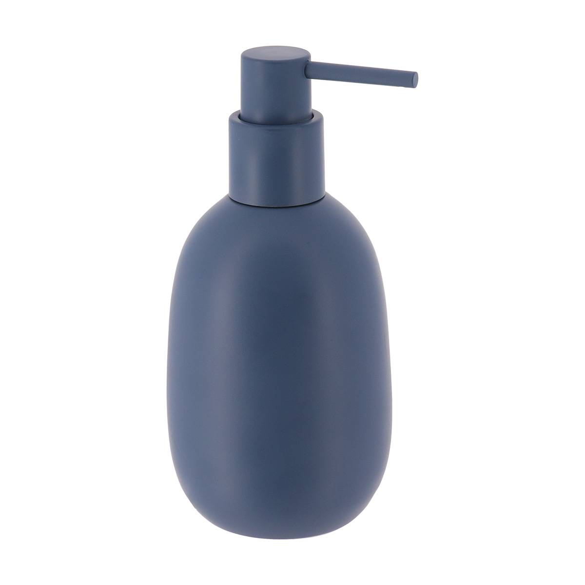 Seifenspender Aus Polyresin Uni 300ml - Jeansblau - Tendance