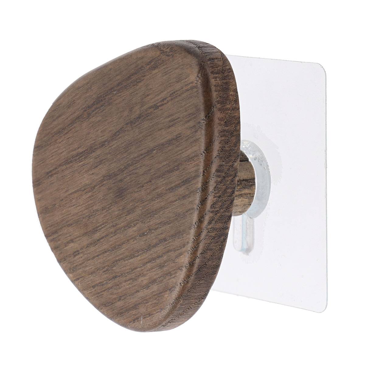 Kleiderhaken Aus Holz In Kieselsteinform, Gross - Braun - Tendance