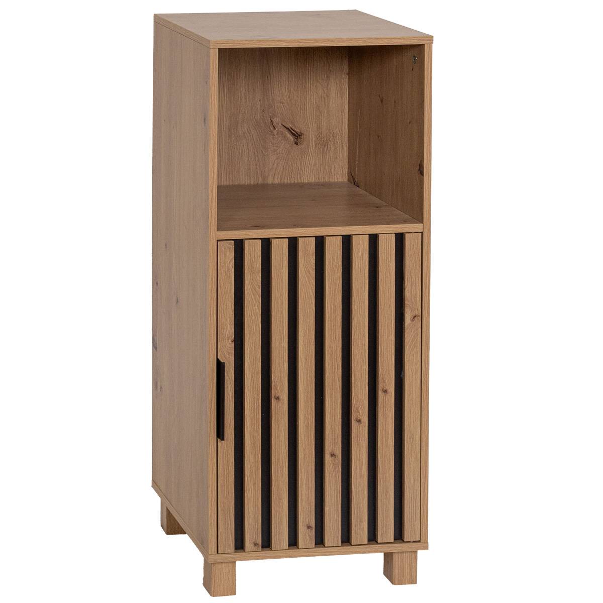 Unterschrank Aus Spanplatten Mdf 1 Tür + 1 Regal - Karma - Tendance