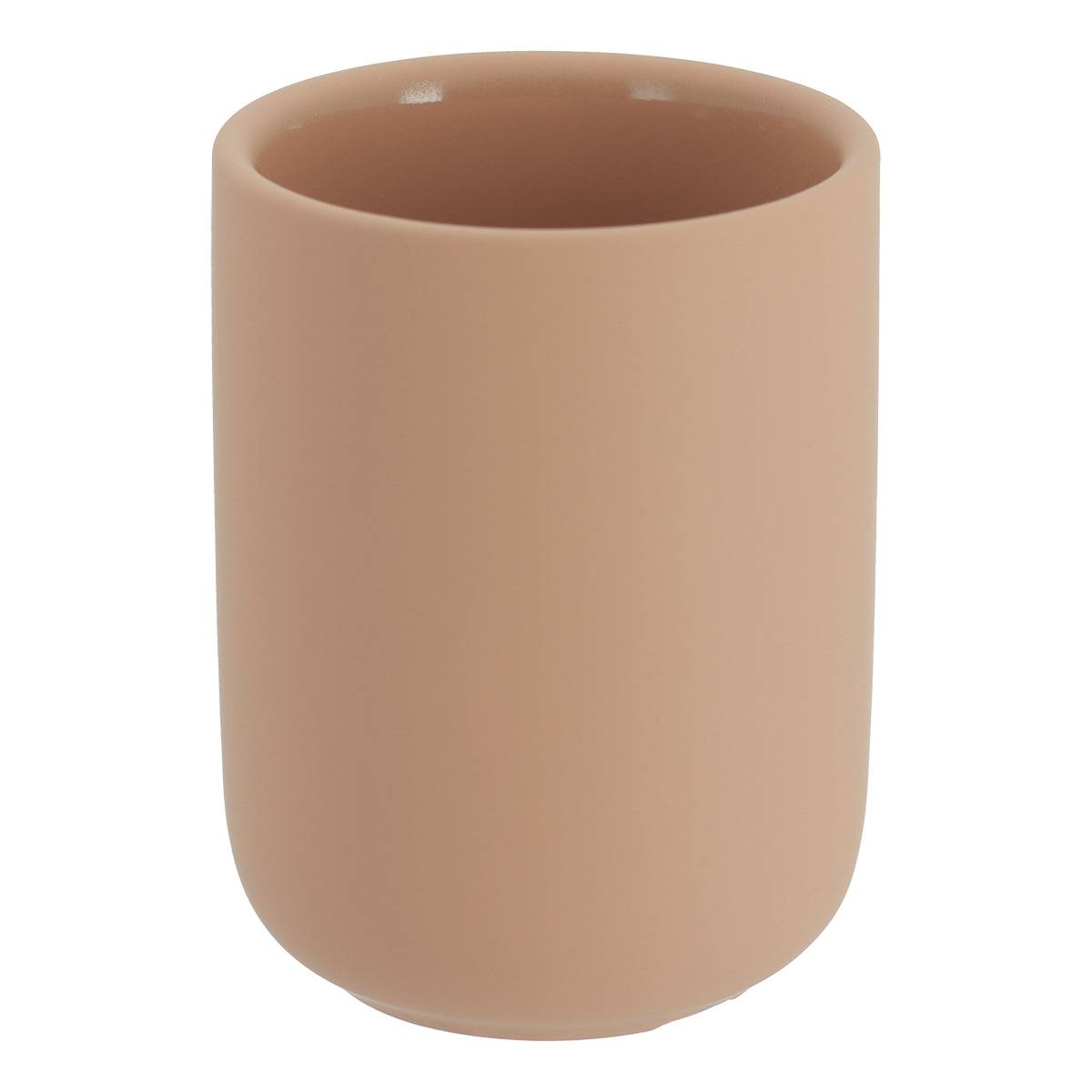 Becher Aus Steinzeug Mit Rubber-effekt 300 Ml - Cappuccino - Tendance