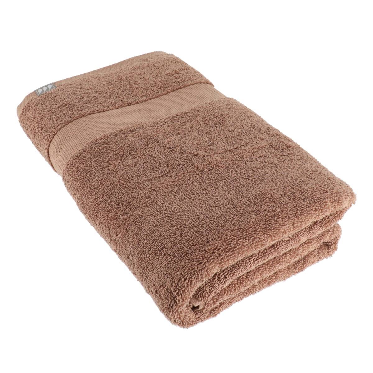 Badetuch 90x150 Cm 100% Baumwolle - Cappuccino - Tendance