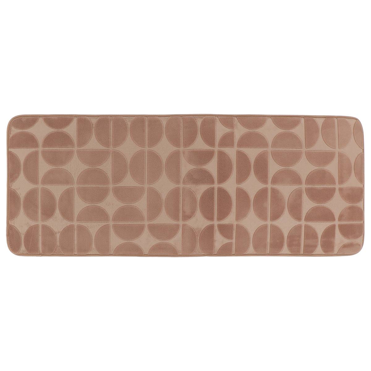 Formgedächtnismatte Aus Mikrofaser Roy 45x120 Cm - Cappuccino - Tendance