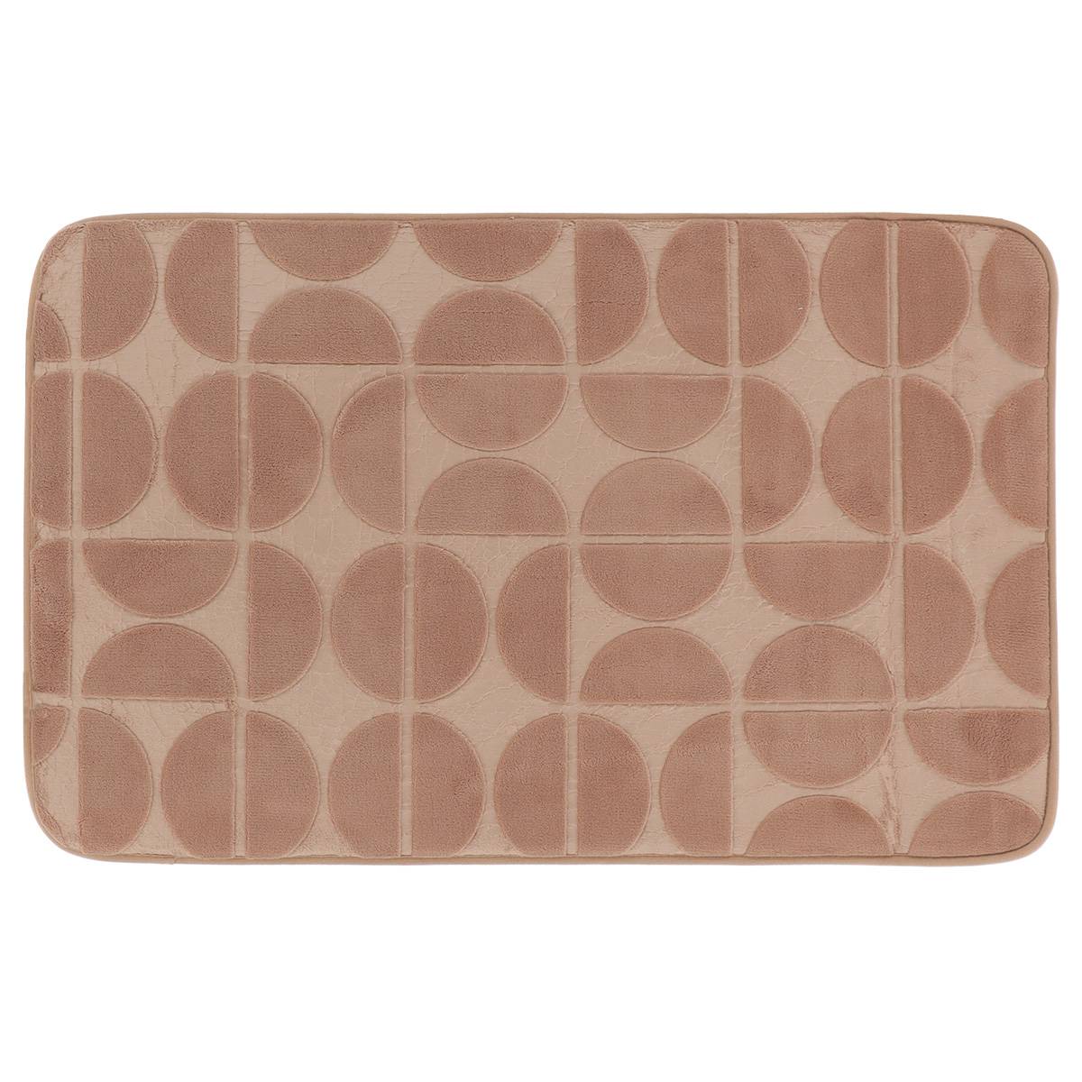Formgedächtnismatte Aus Mikrofaser Roy 50x80 Cm - Cappuccino - Tendance
