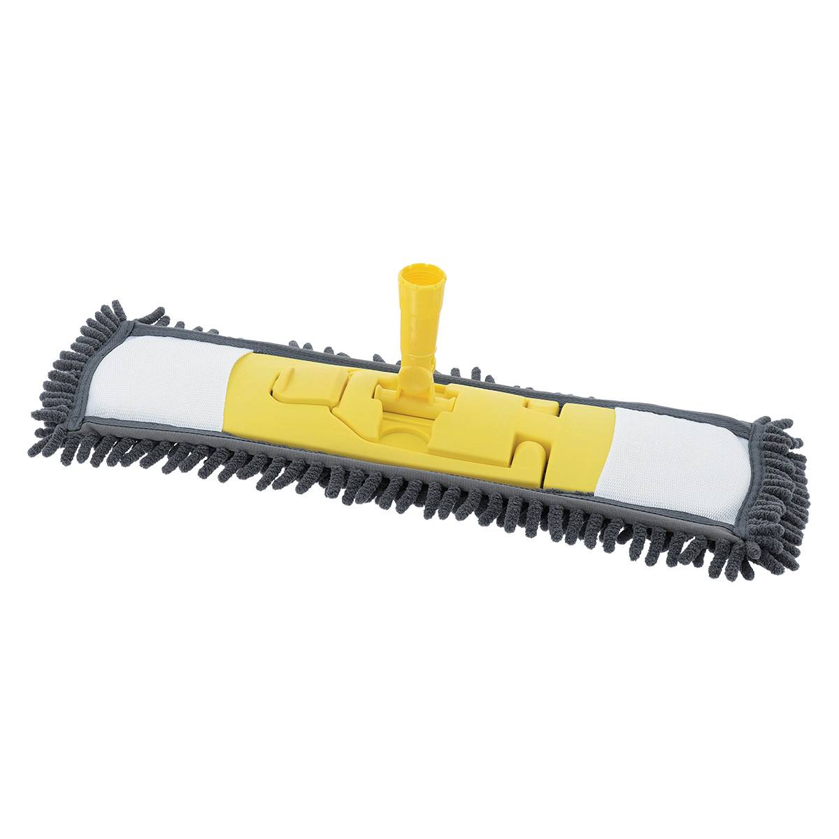 Flacher Besenkopf Mit Staubschutzhülle Aus Mikrofaser-chenille - Currygrau - Tendance