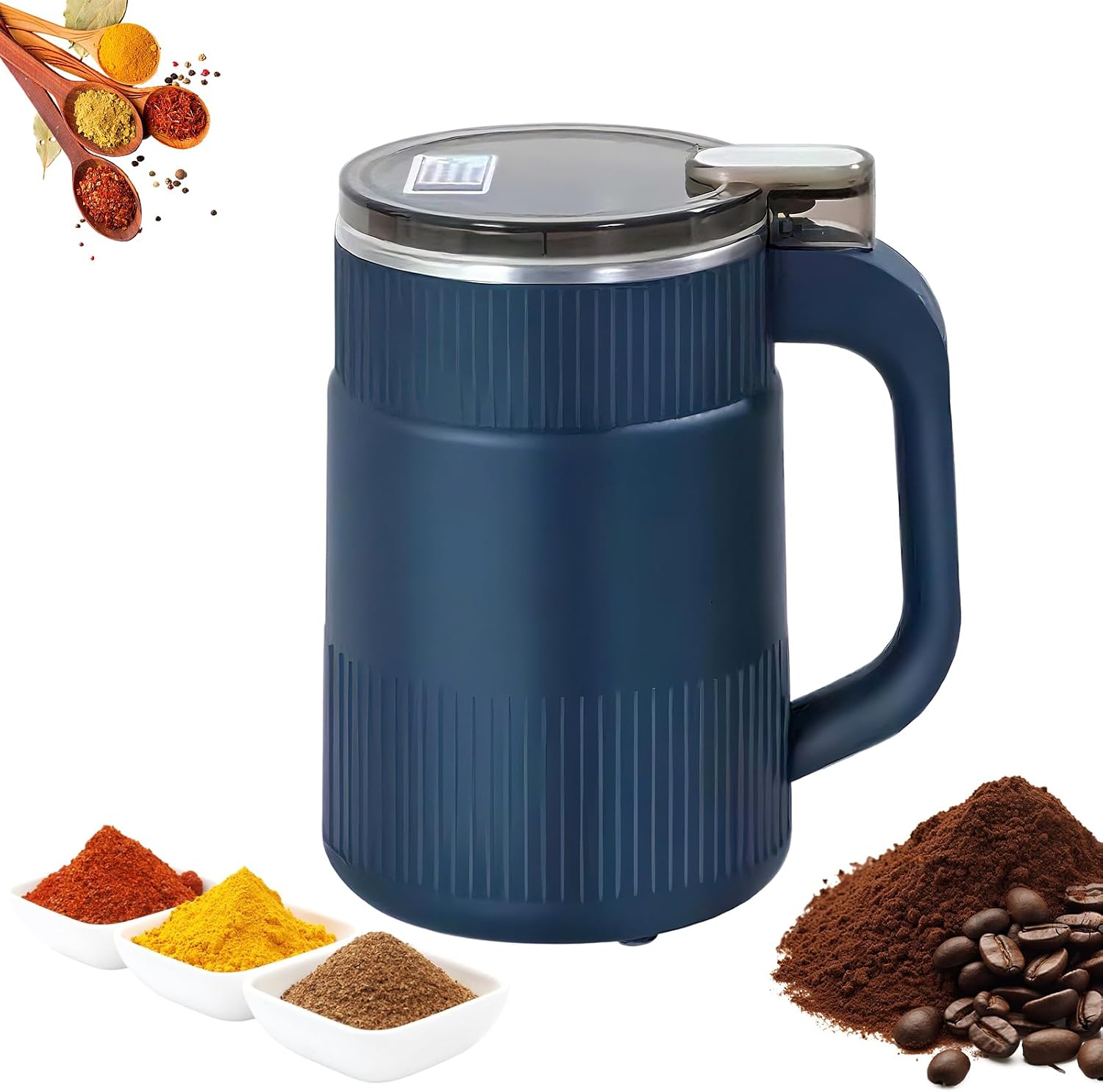 Elektrische Kaffeemühle, Multifunktionsmühle Für Kaffeebohnen, Kräuter, Gewürze, Nüsse