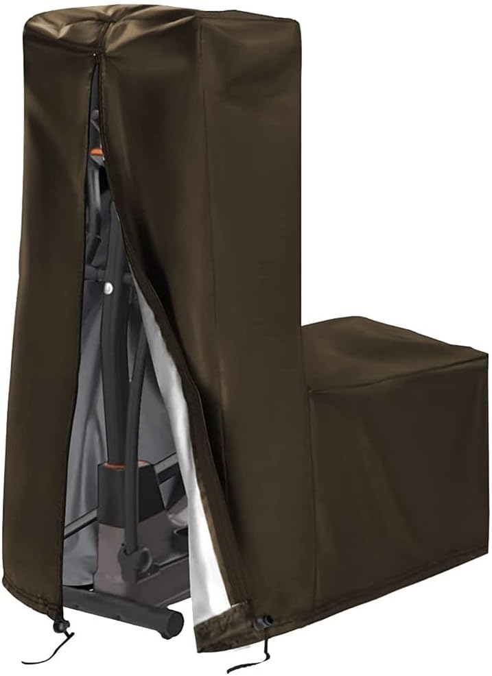 Schutzhülle Für Ellipsentrainer – Wasser- Und Staubdicht, 420d Oxford-gewebe – Für Den Innen- Und Außenbereich Geeignet – 87 X 51 X 153 Cm – Braun