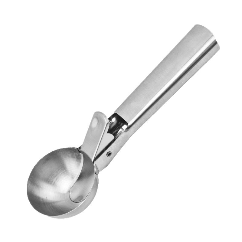 Eiskugelportionierer – 18 X 4 X 3,5 Cm – Für Den Professionellen Gebrauch – Ideal Für Eiscreme, Melone, Fleischbällchen, Nudeln, Kartoffelpüree Oder Melonenbällchen.