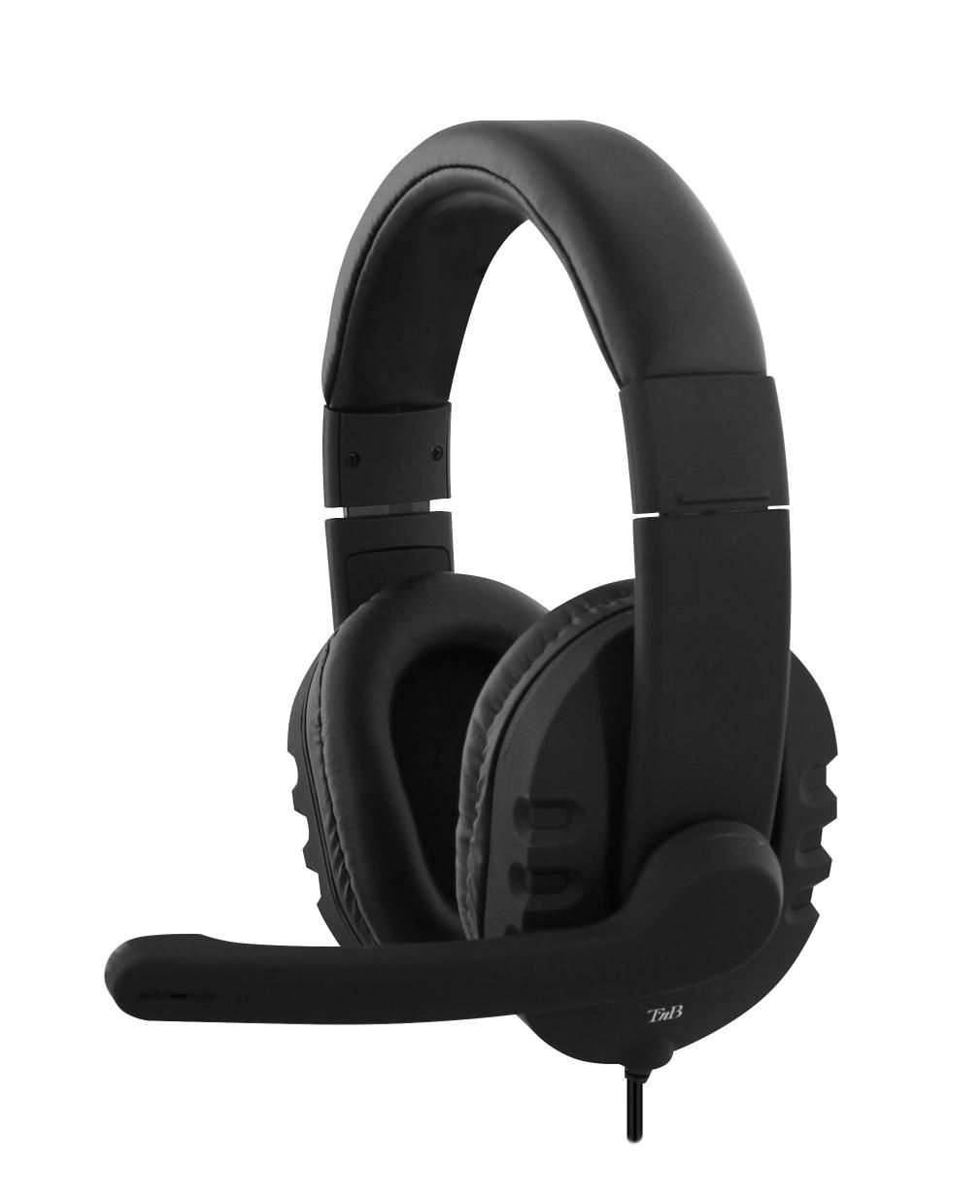 Csmhs300 Headset Und Kopfhörer Kabelgebundenes Headset-set Schwarz