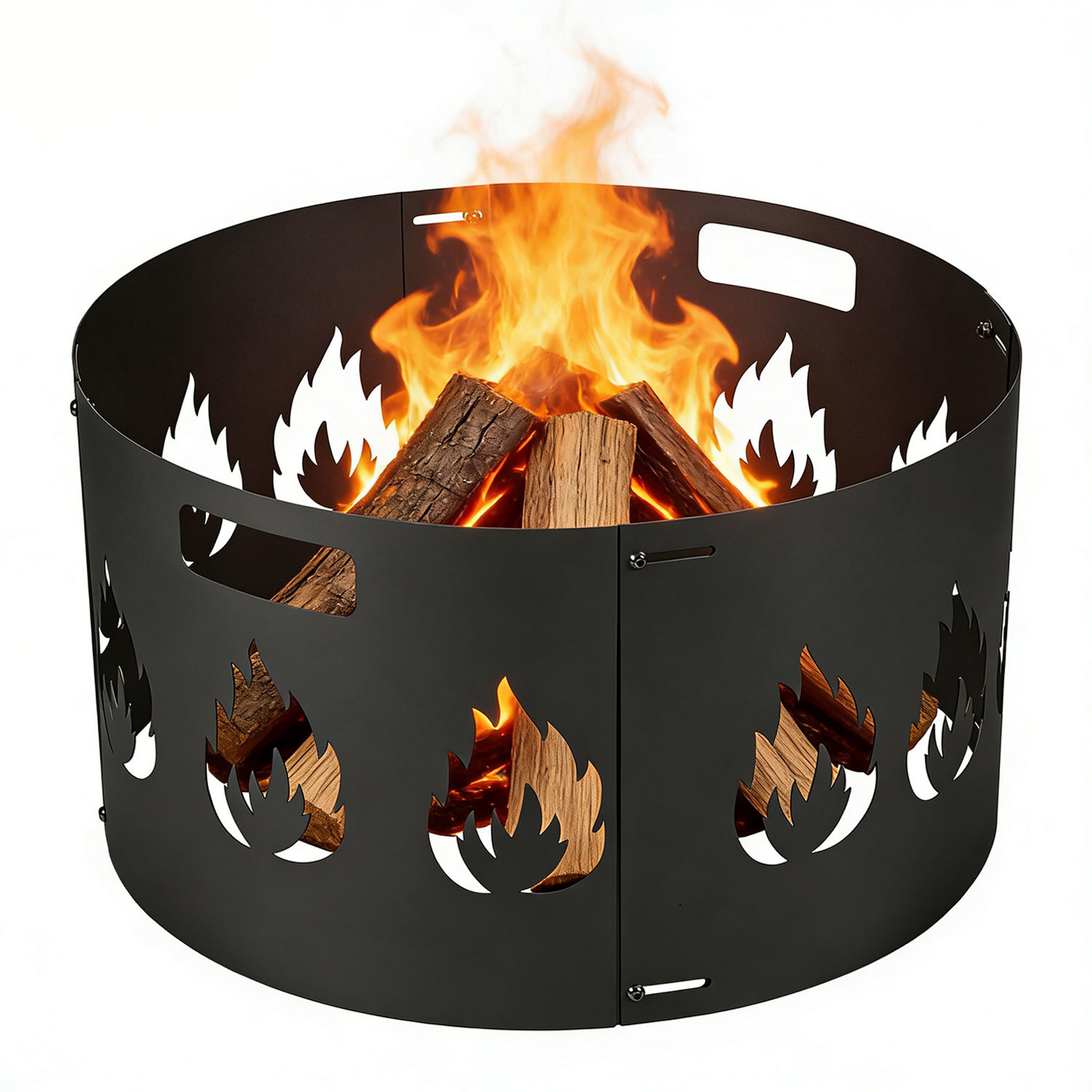 Tolletour Funkenschutz, Spritzschutzhaube, Hitzebeständige, Zusammensteckbare Brandschutzhaube, Mit Griff, Aus Eisen