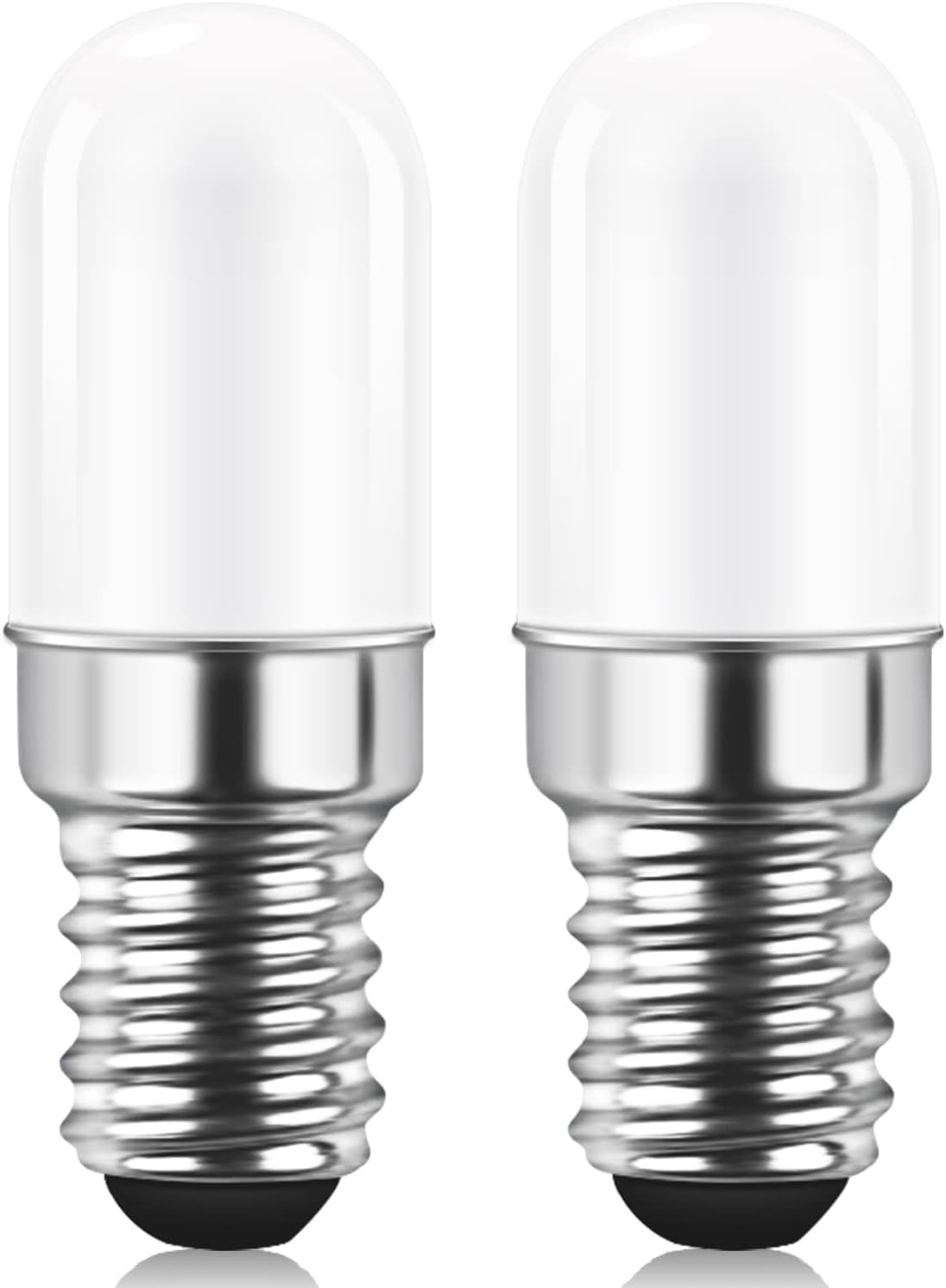 E14 Led-kühlschranklampe, 1,5 W Entspricht 15 W, Warmweiß 3000 K, Kühlschranklampe, Salzlampe, Nähmaschine, Nicht Dimmbar, 2er-pack
