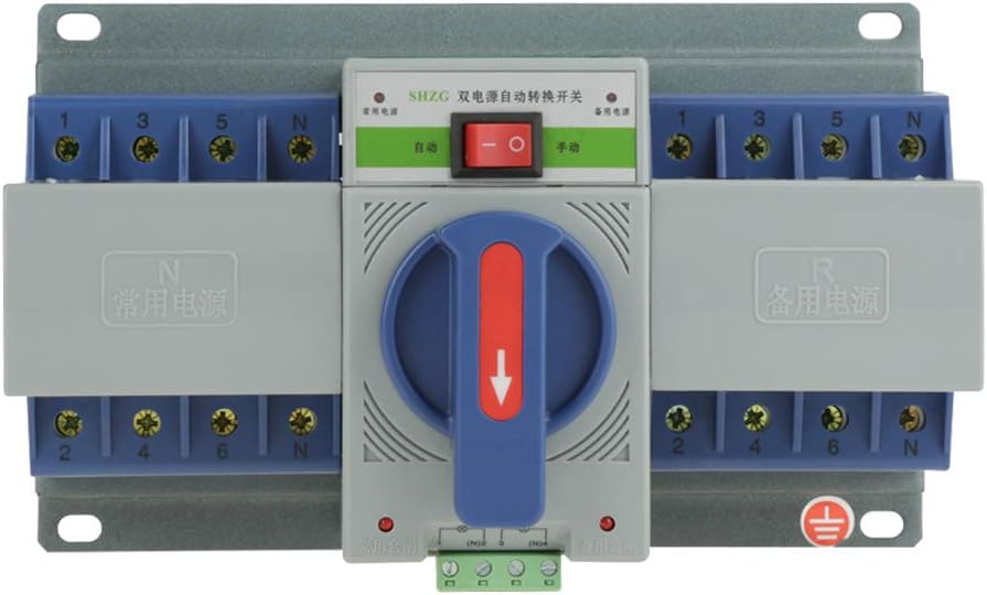 Intelligenter Automatischer Transferschalter Mit Doppelter Leistung (220 V, 63 A, 4-polig)