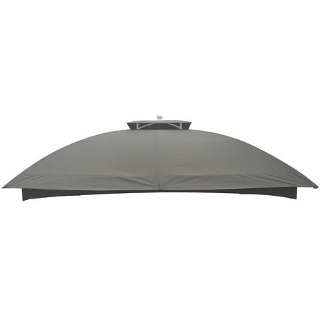 Trendline - Ersatzdach 3 X 3 M Für Pavillon Bellevue Anthrazit Pavillondach