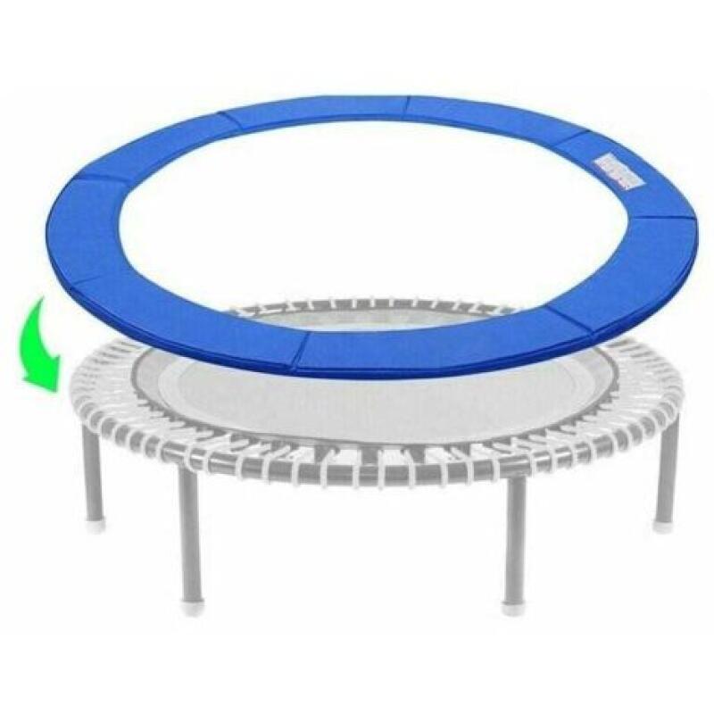 Sicherheitsmatte Für 305-cm-trampolin – Uv- Und Wasserbeständig – Verdickte Pvc-abdeckung – Rundumschutz