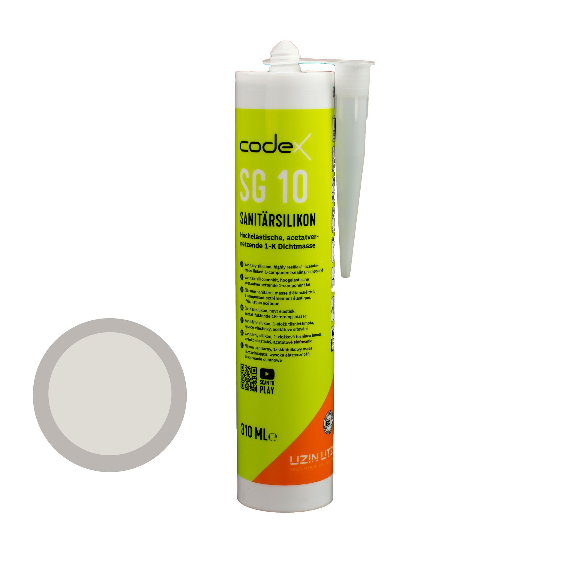 Uzin Sg 10 Silbergrau 310ml