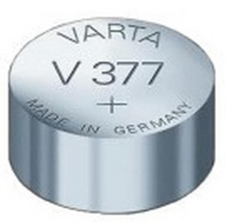 Knopfzelle Varta V377 Silber 1 55 Volt 27 Mah