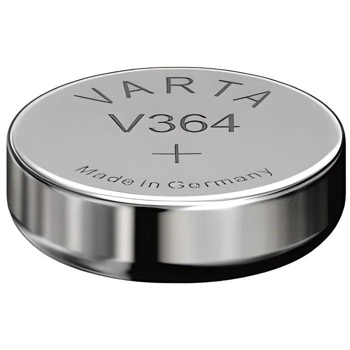 Uhr Batterie Varta V364 Silber 1 55 Volt 20 Mah