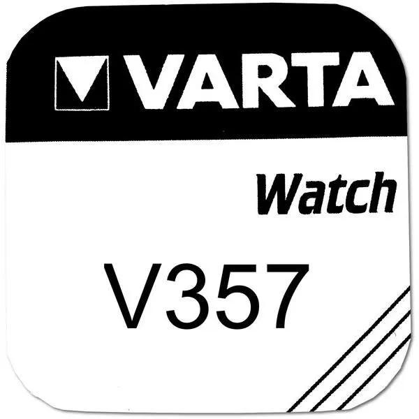 Knopfzelle Varta V357 Silberoxid 1 55 Volt 180 Mah