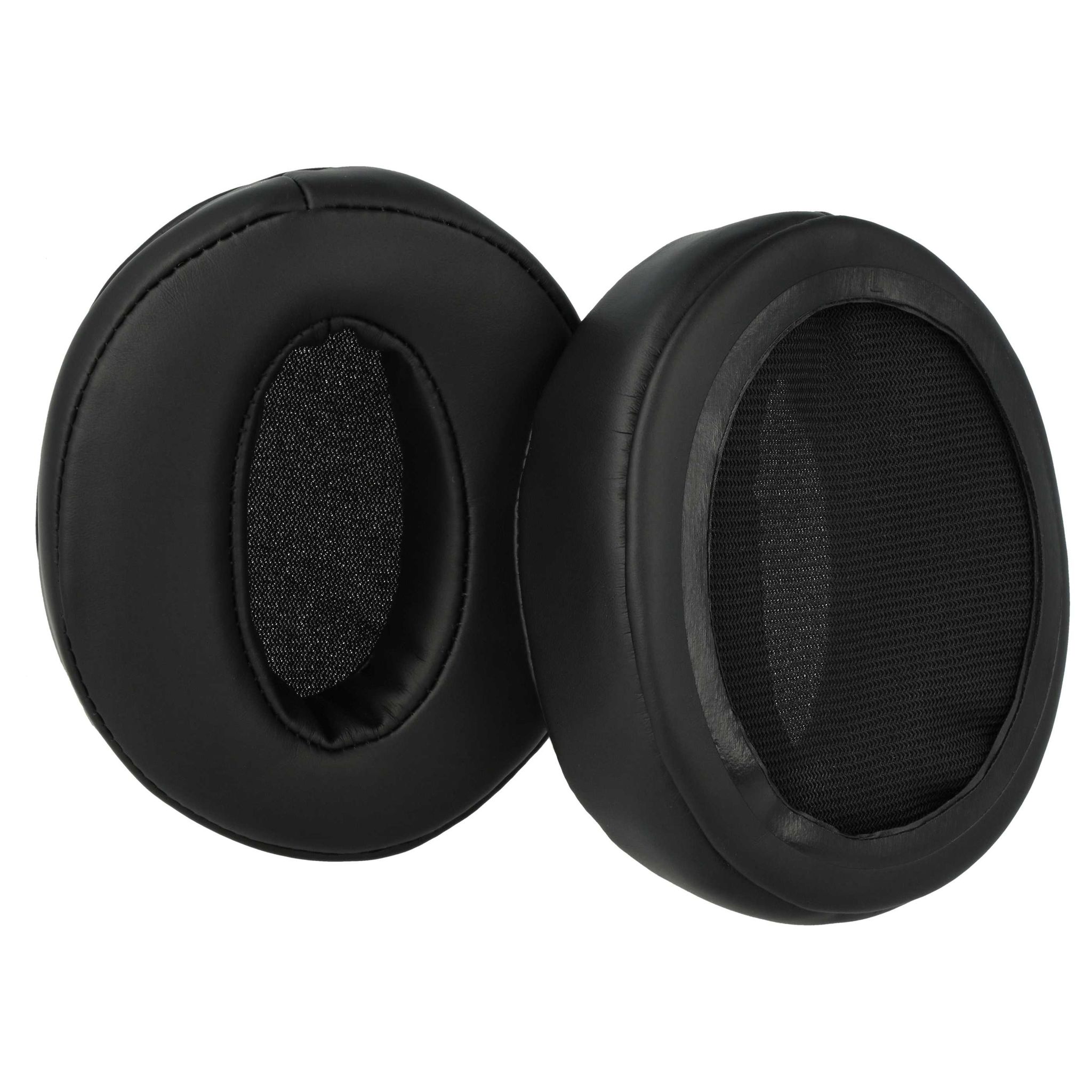 Vhbw 2x Ohrpolster Kompatibel Mit Sennheiser Hd 450bt Hd 458bt, Hd 450 Kopfhörer Headset, Schaumstoff / Kunststoff Schwarz