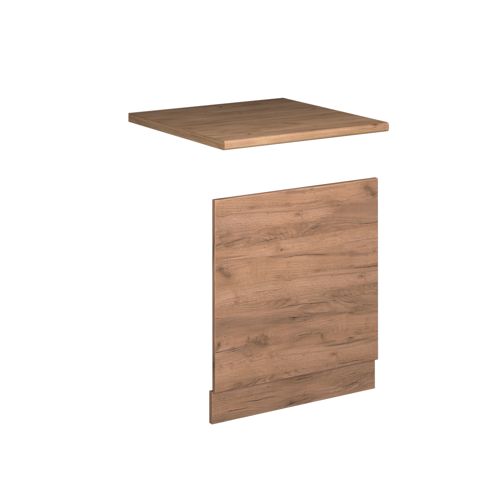 Frontblende Fame-line, Goldkraft Eiche, 60 Cm , Ap Eiche, Vicco