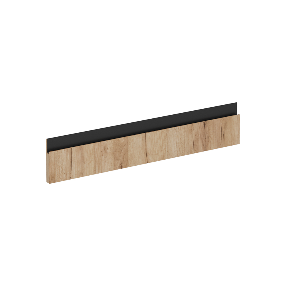 Küchenfront R-line, Goldkraft Eiche, 59.6 X 11.2 Cm Möbelfront Für Den Herdumbauschrank, Vicco
