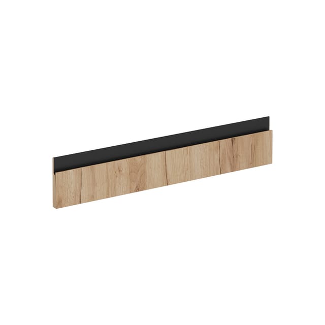 Küchenfront R-line, Goldkraft Eiche, 59.6 X 11.2 Cm Möbelfront Für Den Herdumbauschrank, Vicco