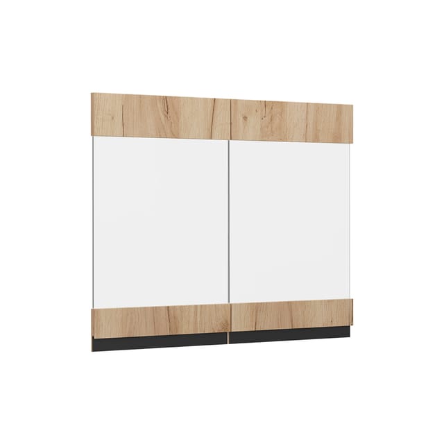 Küchenfront R-line, Goldkraft Eiche, 79.2 X 59 Cm Möbelfront Für Den Hängeglasschrank, Vicco