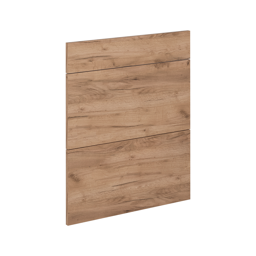 Küchenfront R-line, Goldkraft Eiche, 59.6 X 70.4 Cm Möbelfront Für Den Schubladenunterschrank, Vicco