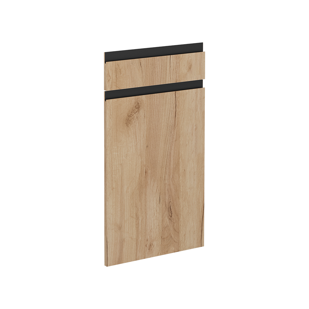 Küchenfront R-line, Goldkraft Eiche, 39.6 X 70.8 Cm Möbelfront Für Den Schubunterschrank, Vicco