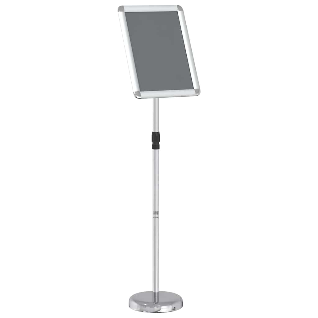 Messestände Silber 30 X 25 X 128 Cm Aluminium Vidaxl