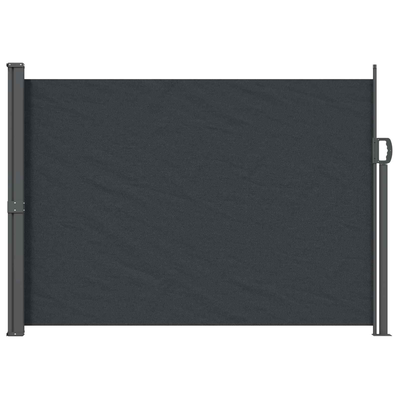 Vidaxl Retractable Side Awning 160 X 300 Cm 100% Polyester Iron Steel